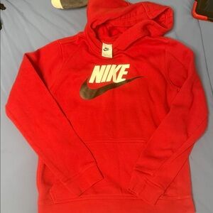 Nike Bold Red Pullover Hoodie